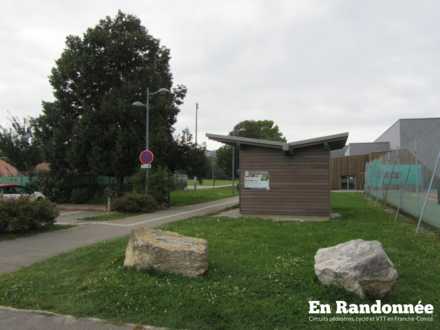 Panneau départ des sentiers de l'Espace Naturel Sensible du Marais de Saône