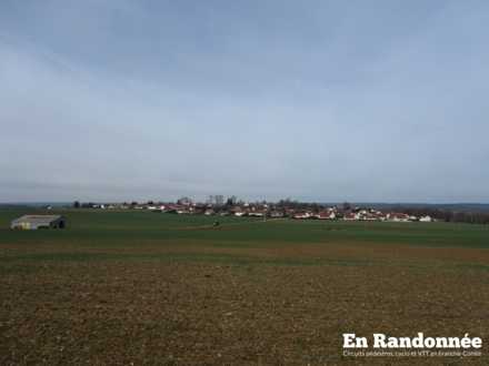 Vue sur Cussey-sur-l'Ognon