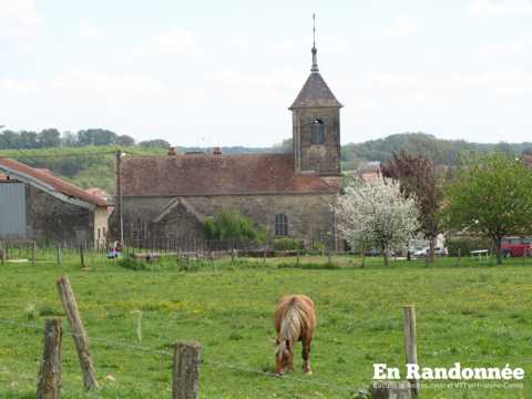 Les paysages des rives de Saône