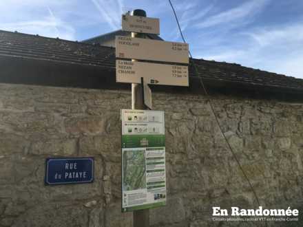 Panneaux d'information pédestre et VTT