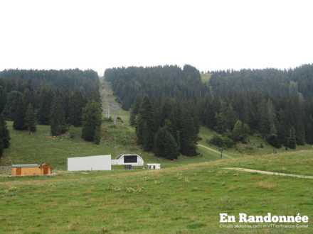 Parking et télésiège des Dappes