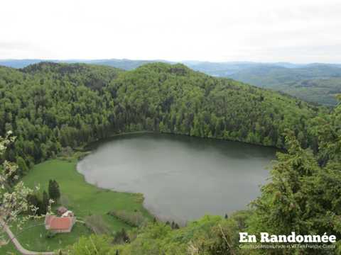 Le lac d'Antre par Villards d'Héria