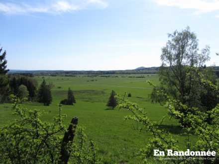 Vue sur le plateau La Chaumette