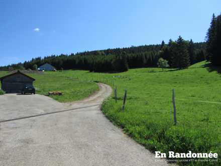 Parking au hameau Le Cernillet