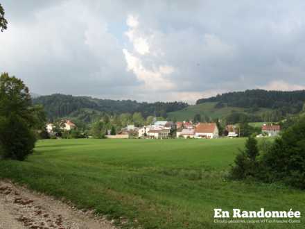 Vue sur Foncine-le-Bas