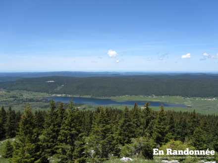Vue sur le Lac des Rousses