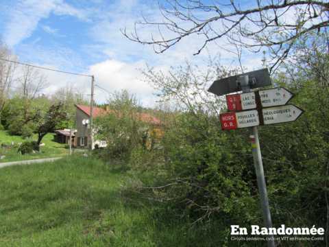 Le lac d'Antre par Villards d'Héria