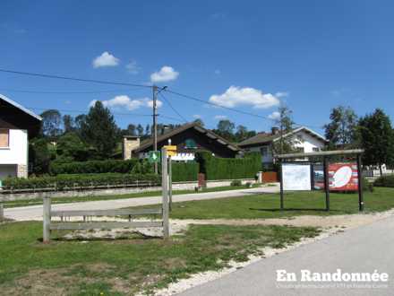 Point d'informations de la voie verte Le Chemin du Train